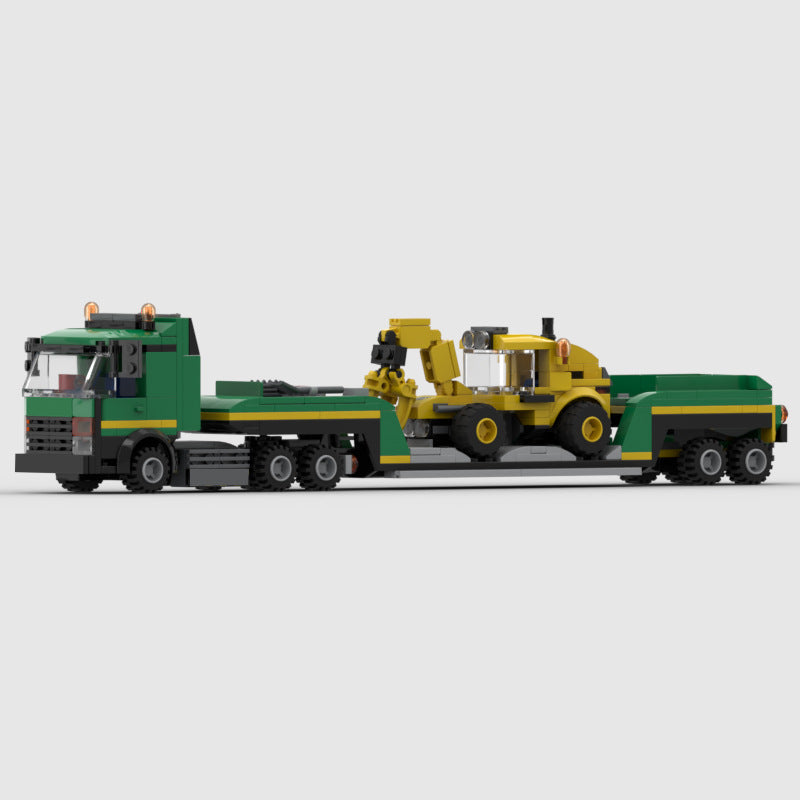 Brickwerks™ Log Grapple Loader & Trailer Truck