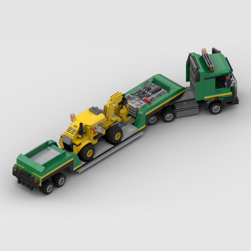 Brickwerks™ Log Grapple Loader & Trailer Truck