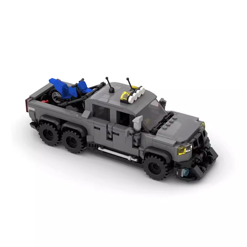 Ford VelociRaptor 6x6 with Mustang GT500