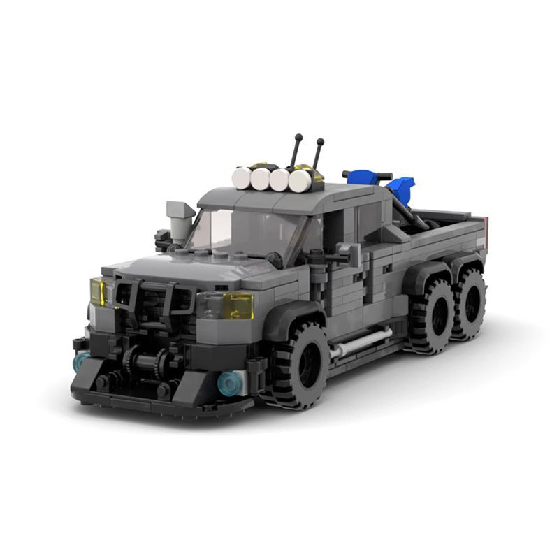 Ford VelociRaptor 6x6 with Mustang GT500