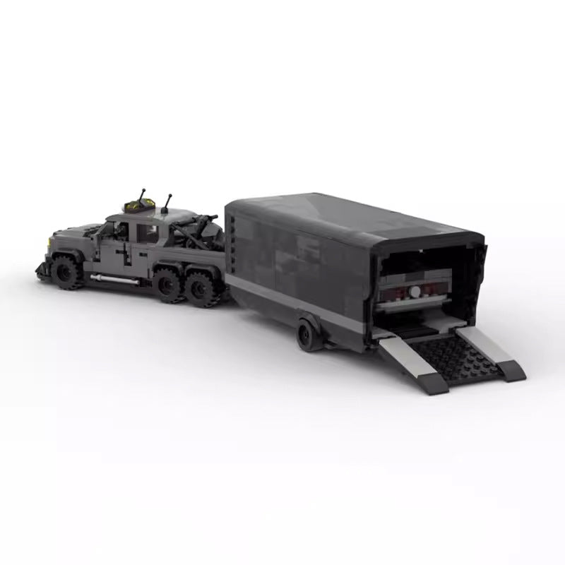 Ford VelociRaptor 6x6 with Mustang GT500