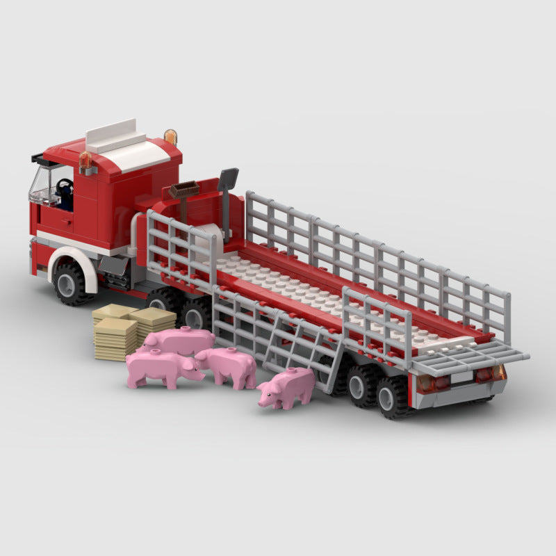 Brickwerks™ Farm Transport Trailer Truck